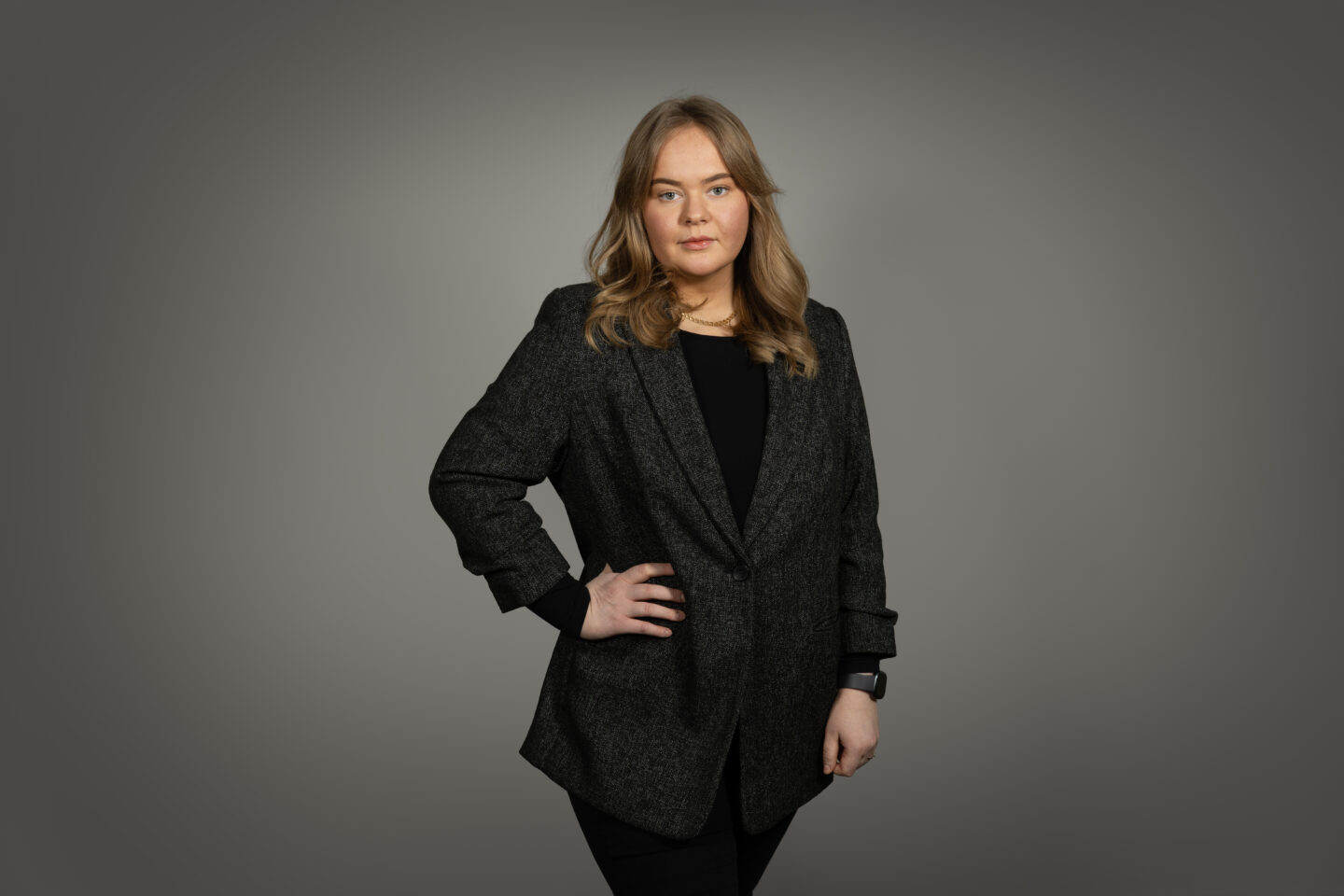 Emilia Viltok är ny konsult på vårt Gällivare-kontor. Foto: Viveka Österman/Veken.