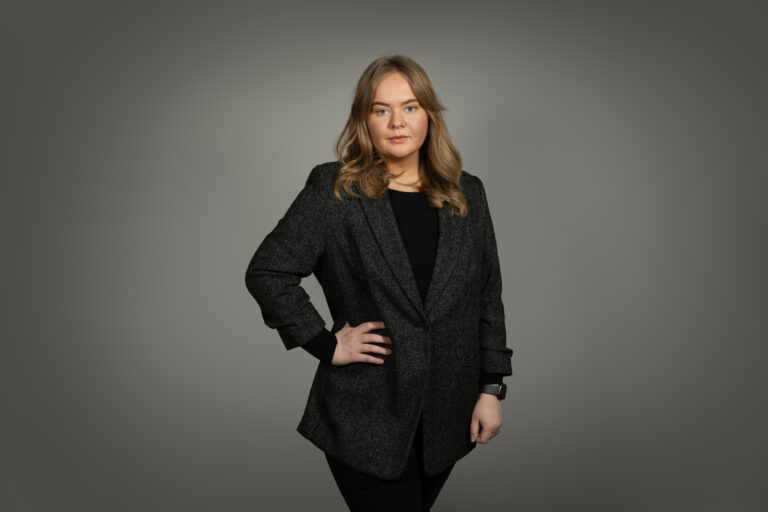 Emilia Viltok är ny konsult på vårt Gällivare-kontor. Foto: Viveka Österman/Veken.